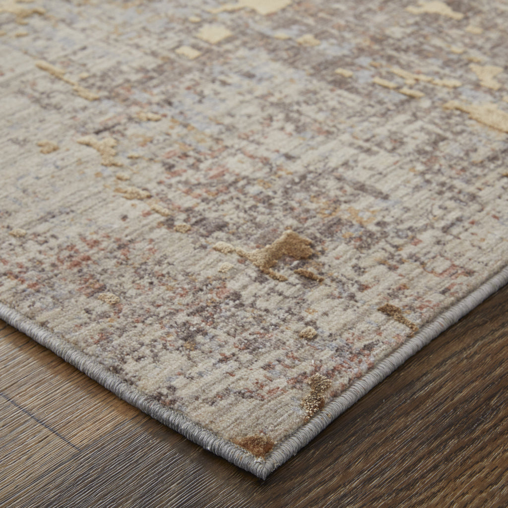 Pryor Modern Abstract - Brown/Taupe/Tan Area Rug-4