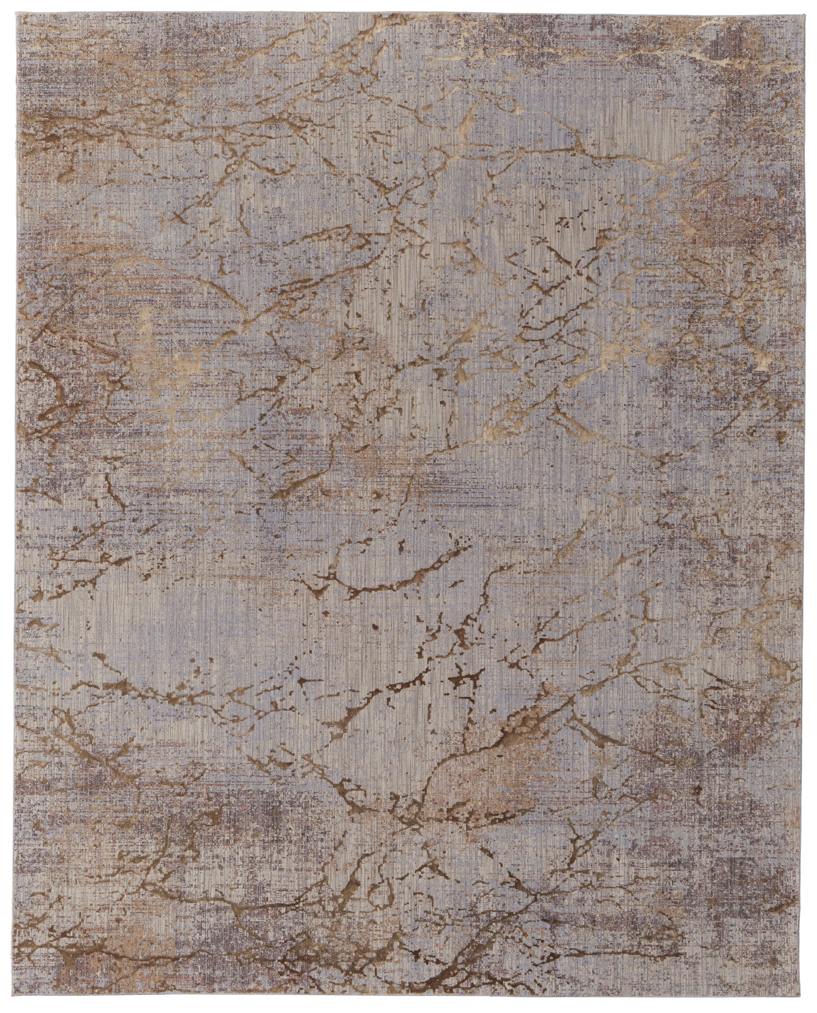 Pryor Modern Abstract - Brown/Taupe/Tan Area Rug-0