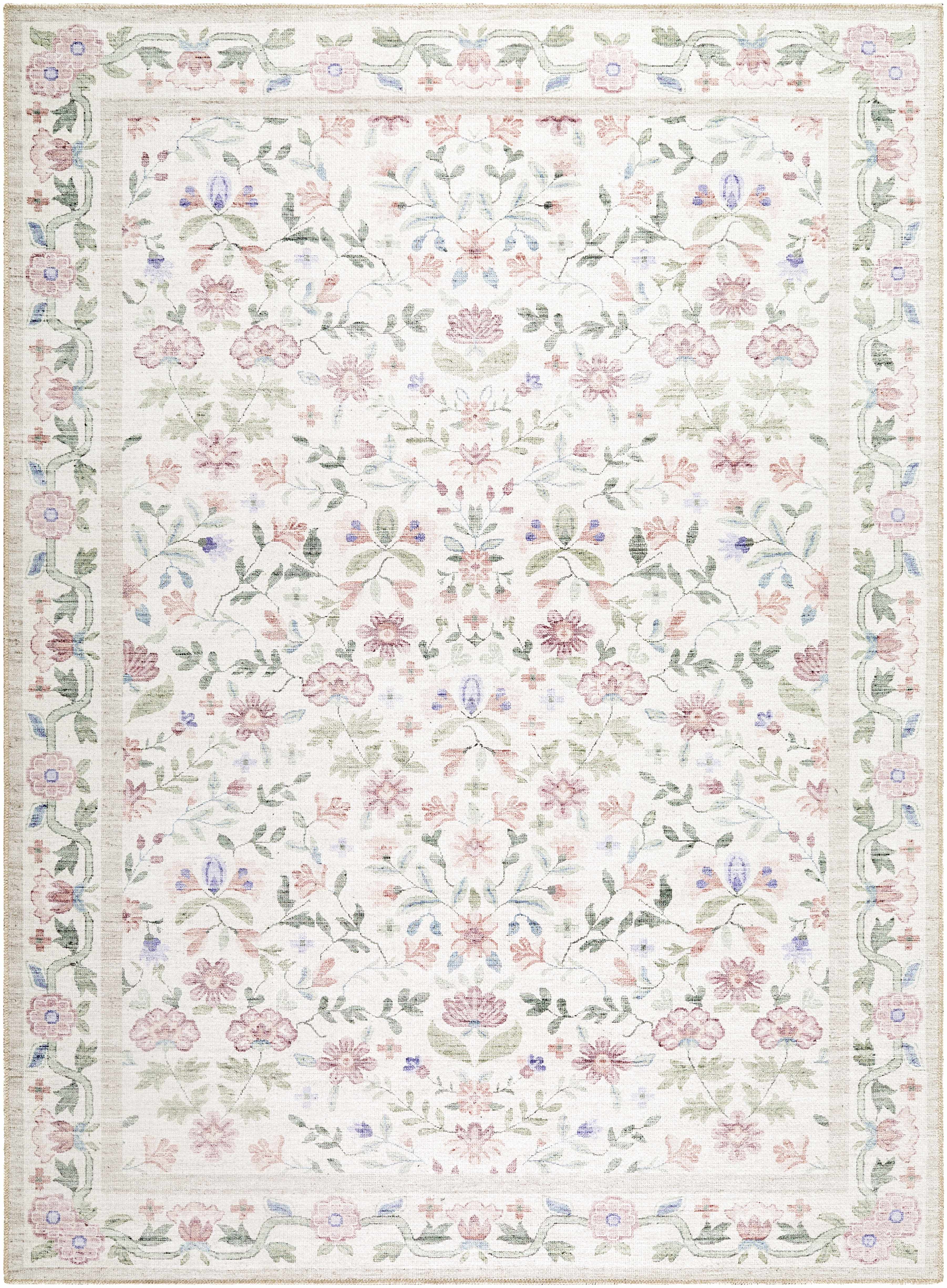Brigid Washable Area Rug-0