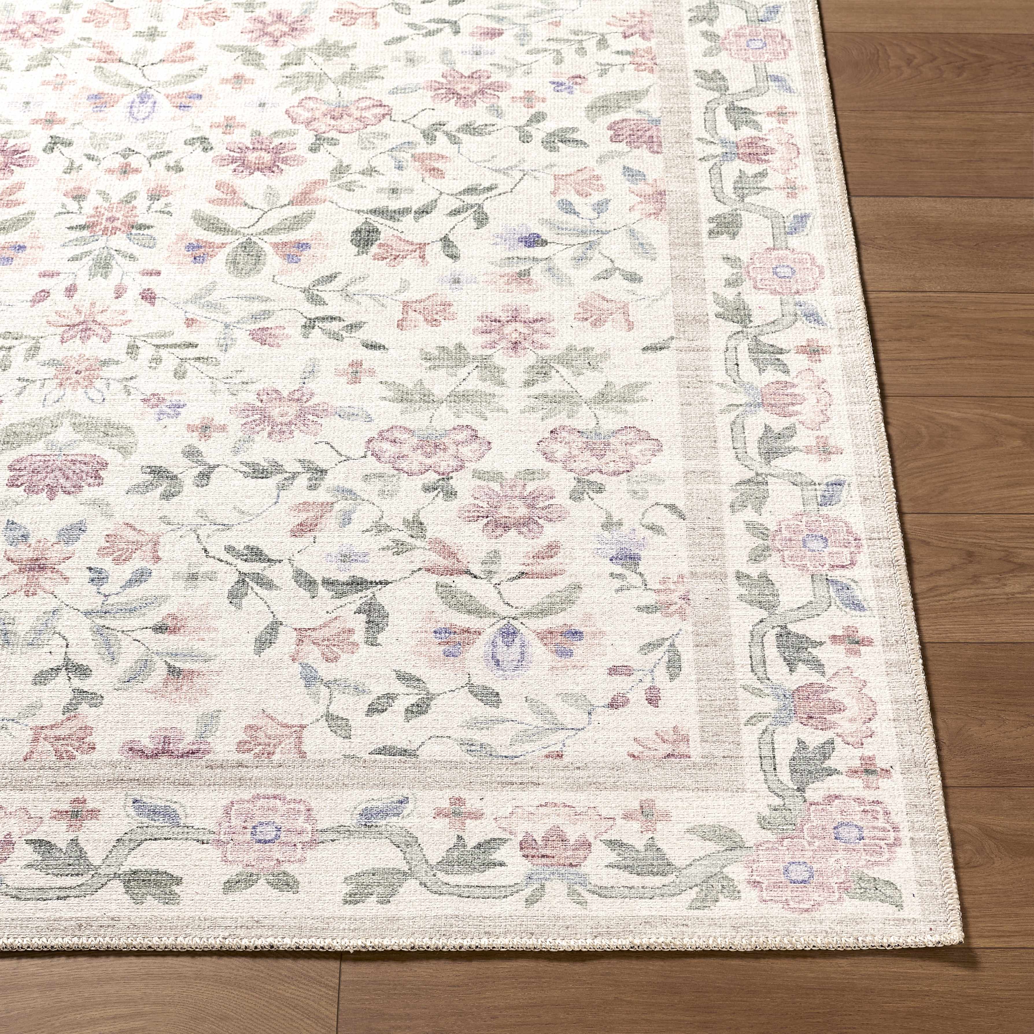 Brigid Washable Area Rug-4