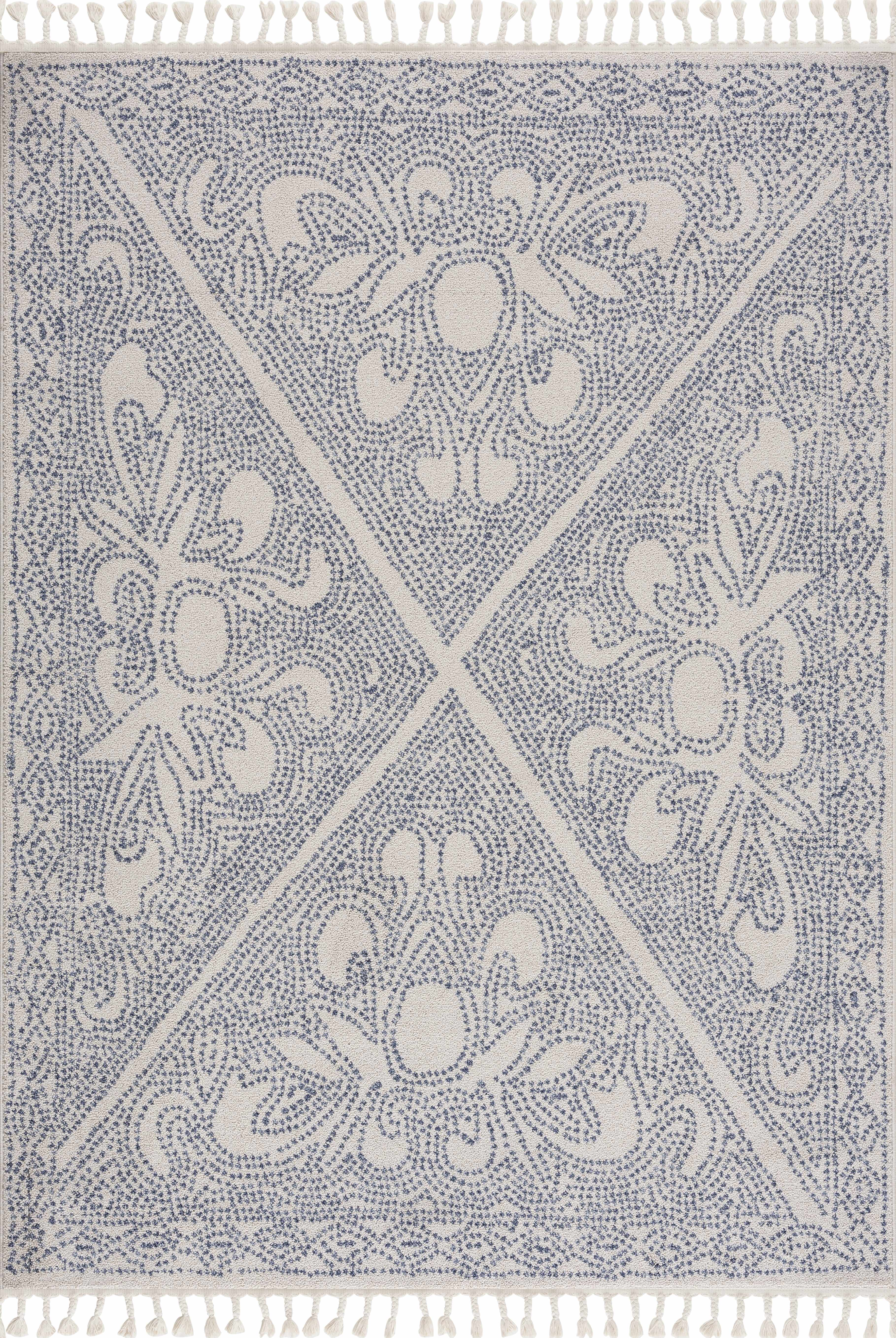 Birdwood Navy Area Rug - Clearance-1