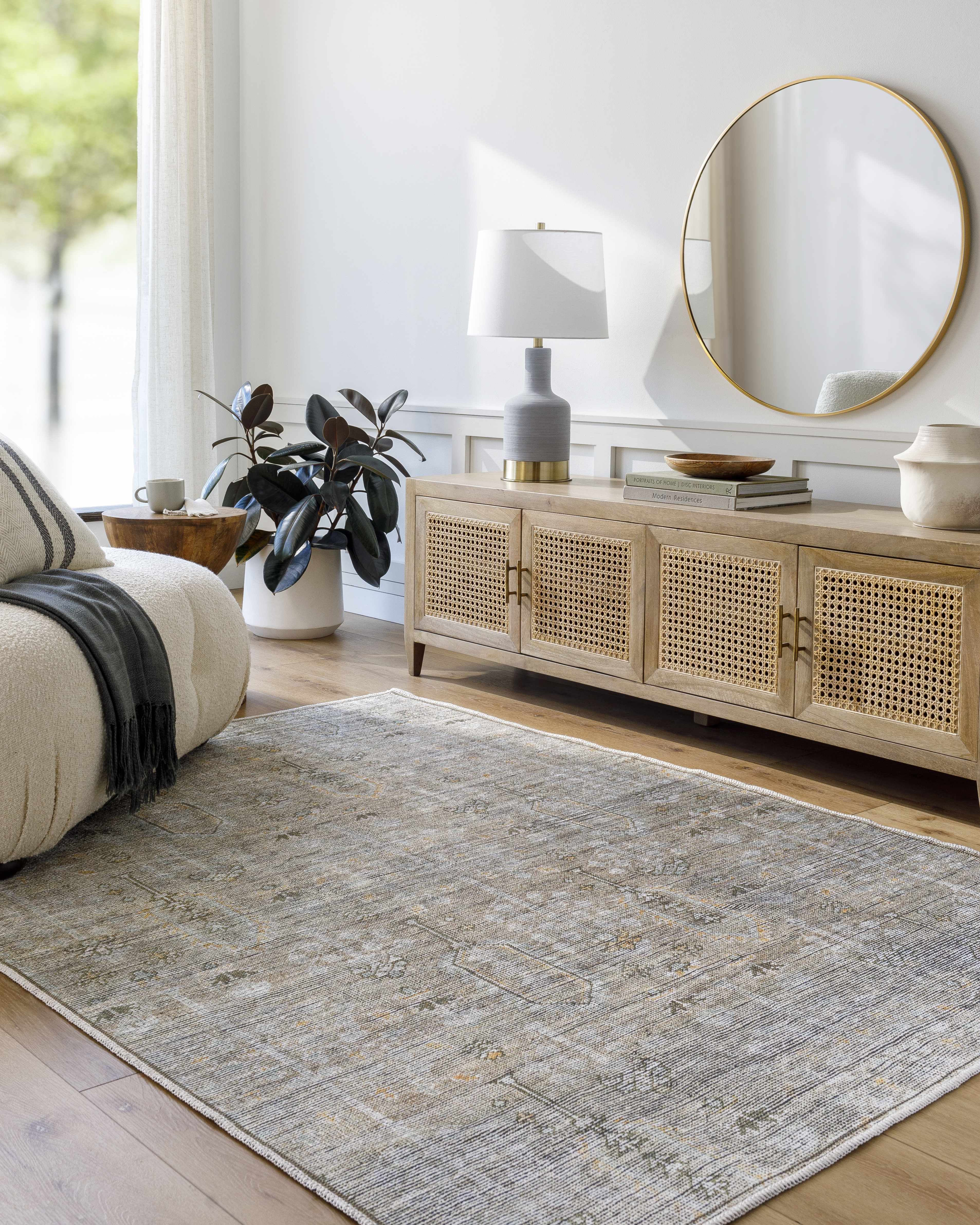 Aglaja Washable Area Rug-1