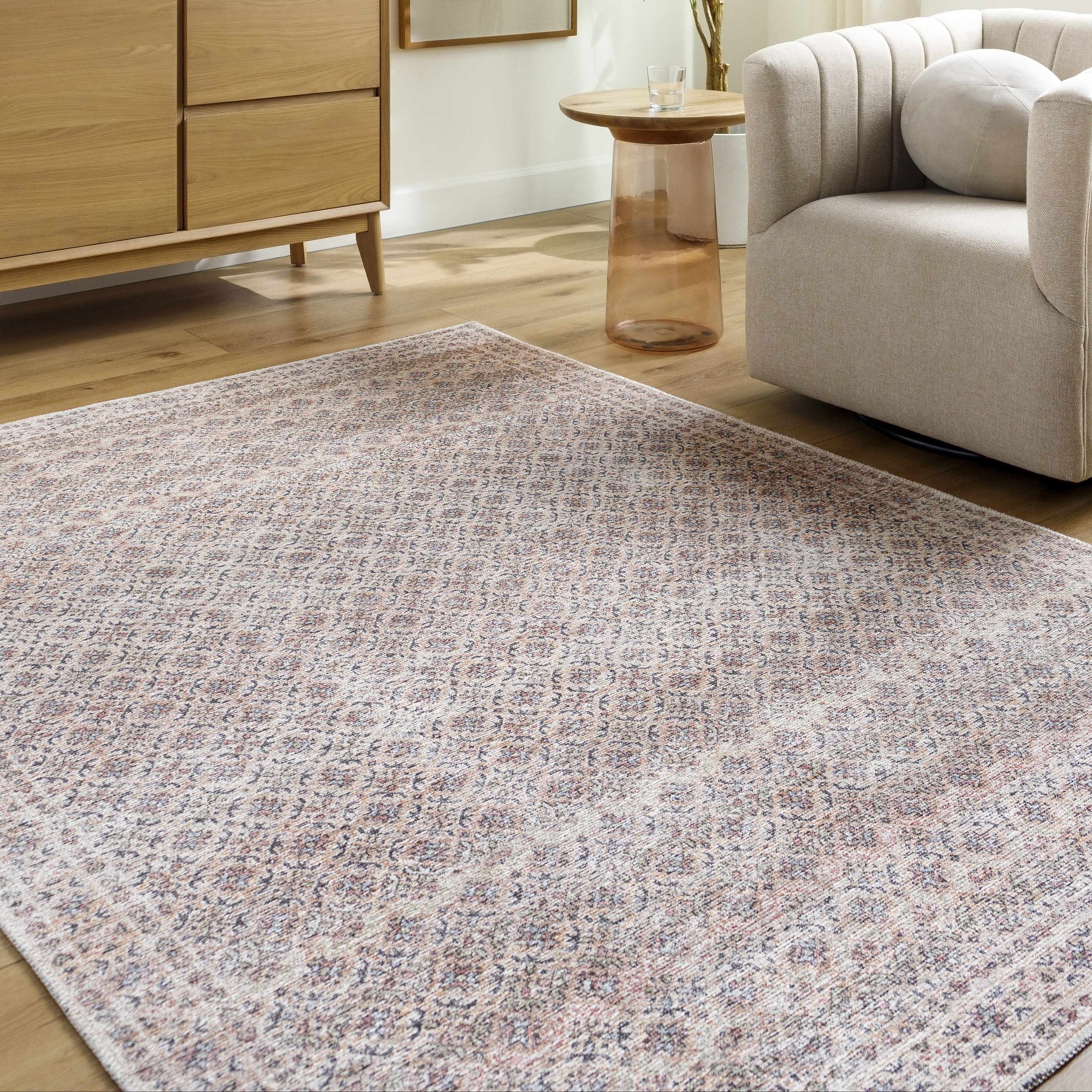 Agrata Washable Area Rug-1