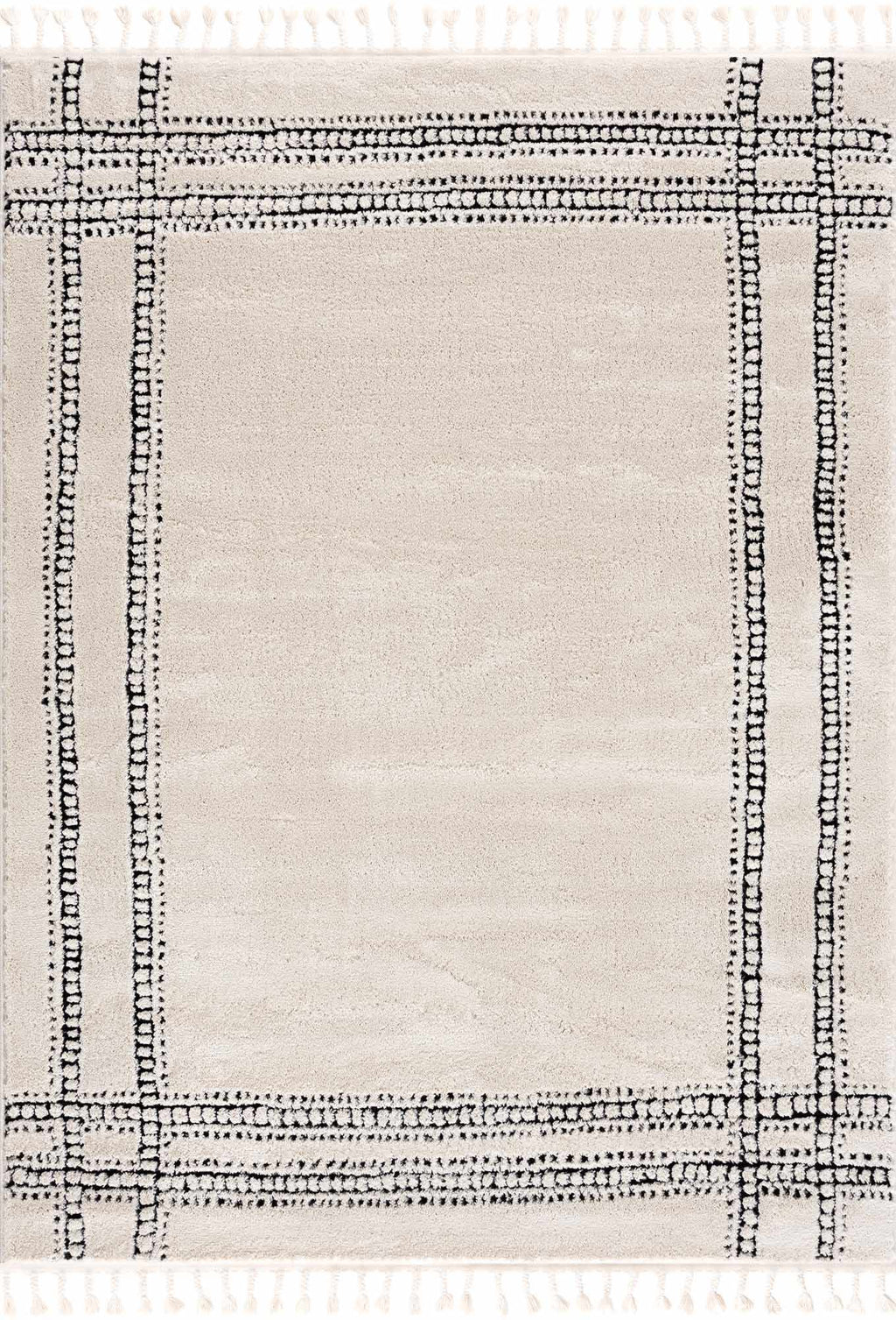 Ryuu Black & White Rug