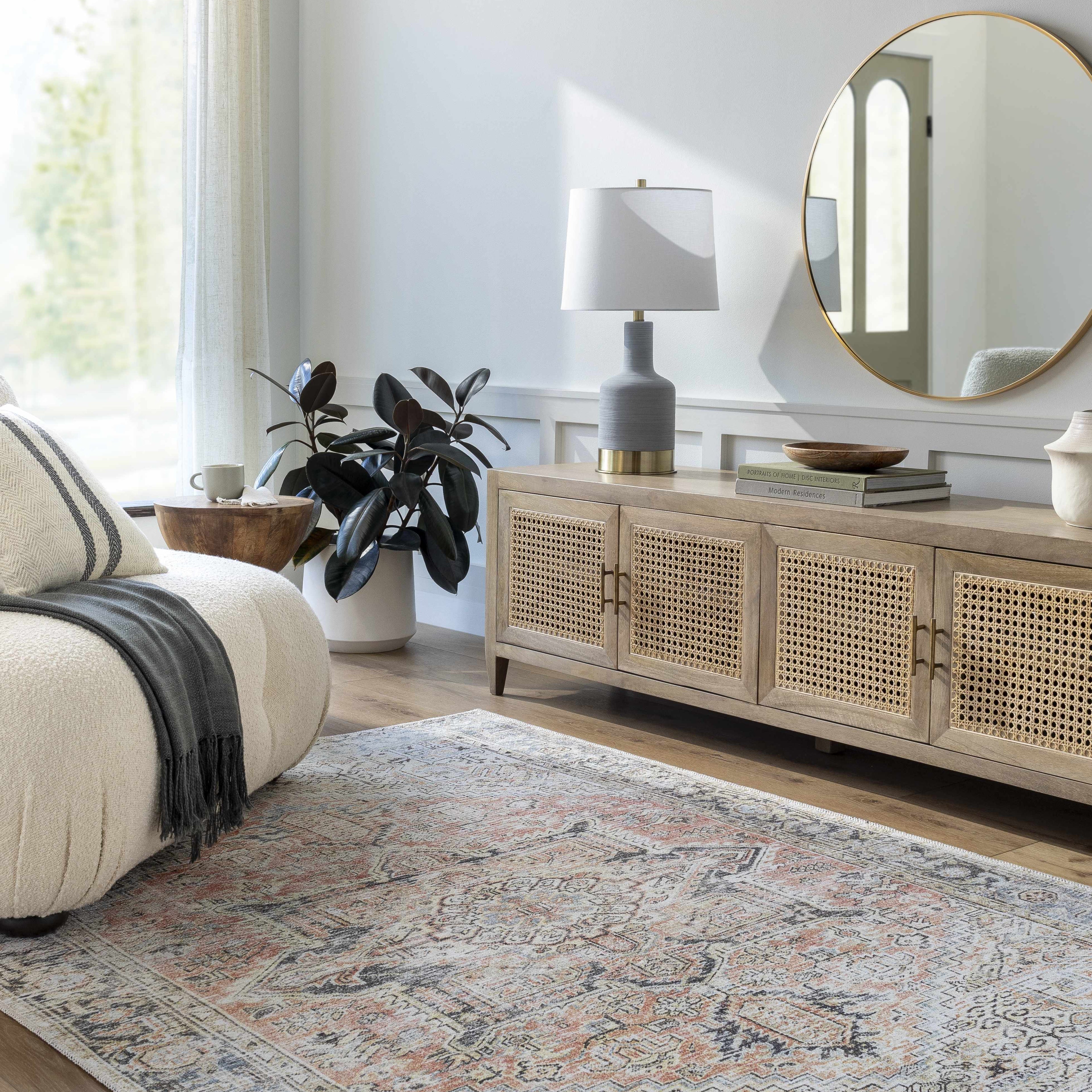 Aethwy Washable Area Rug-1