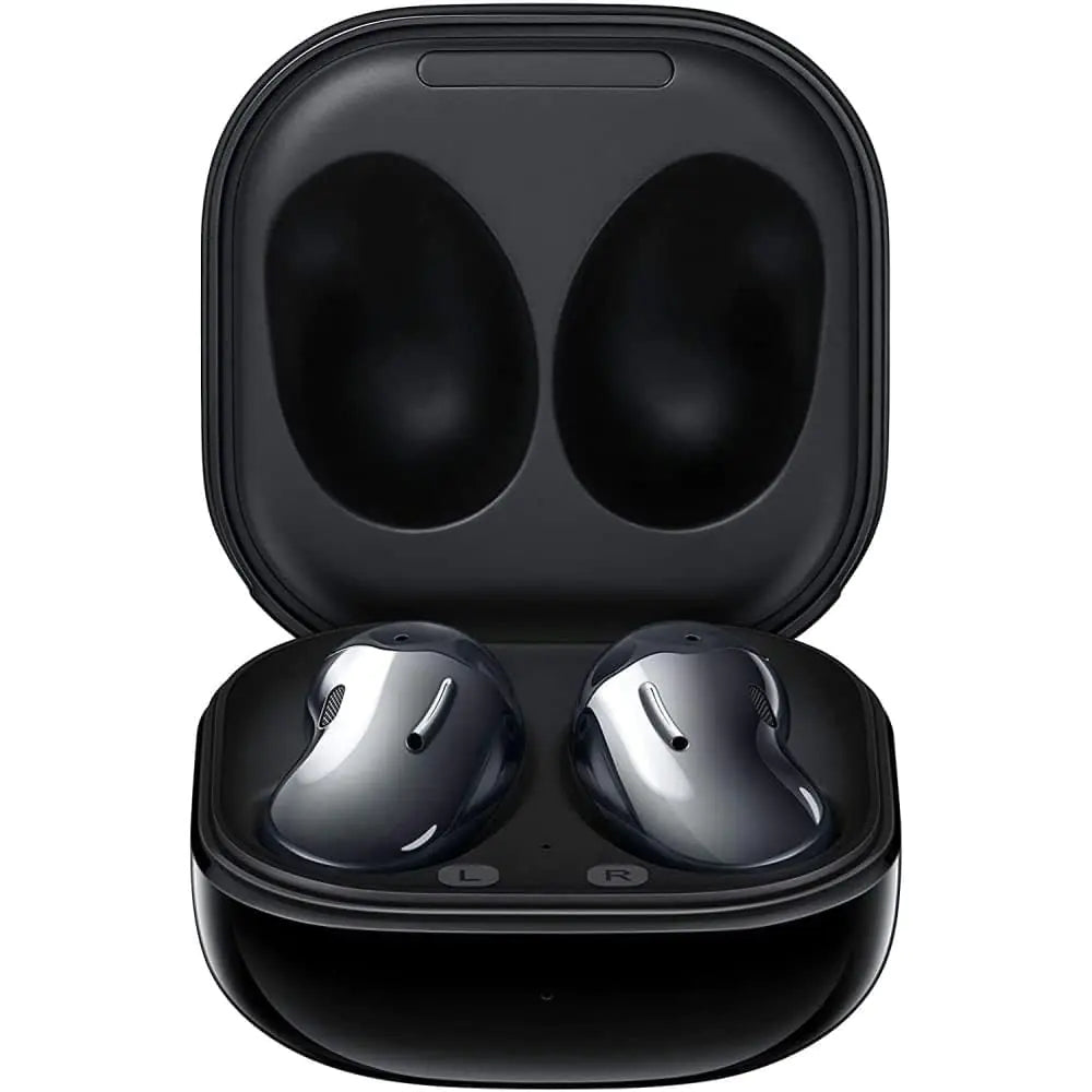 SAMSUNG Galaxy Buds Live True Wireless Earbuds US Version Active Noise Cancelling Wireless Charging Case Included Mystic Black