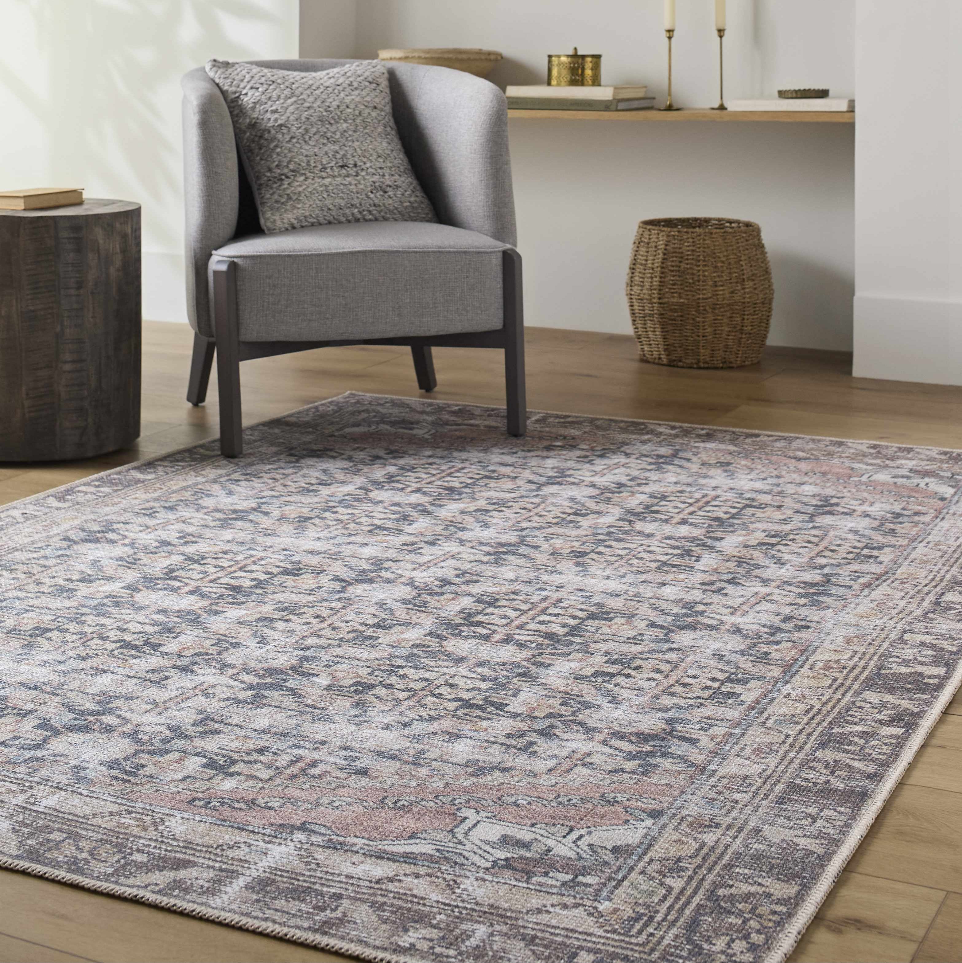 Ameera Washable Area Rug-1