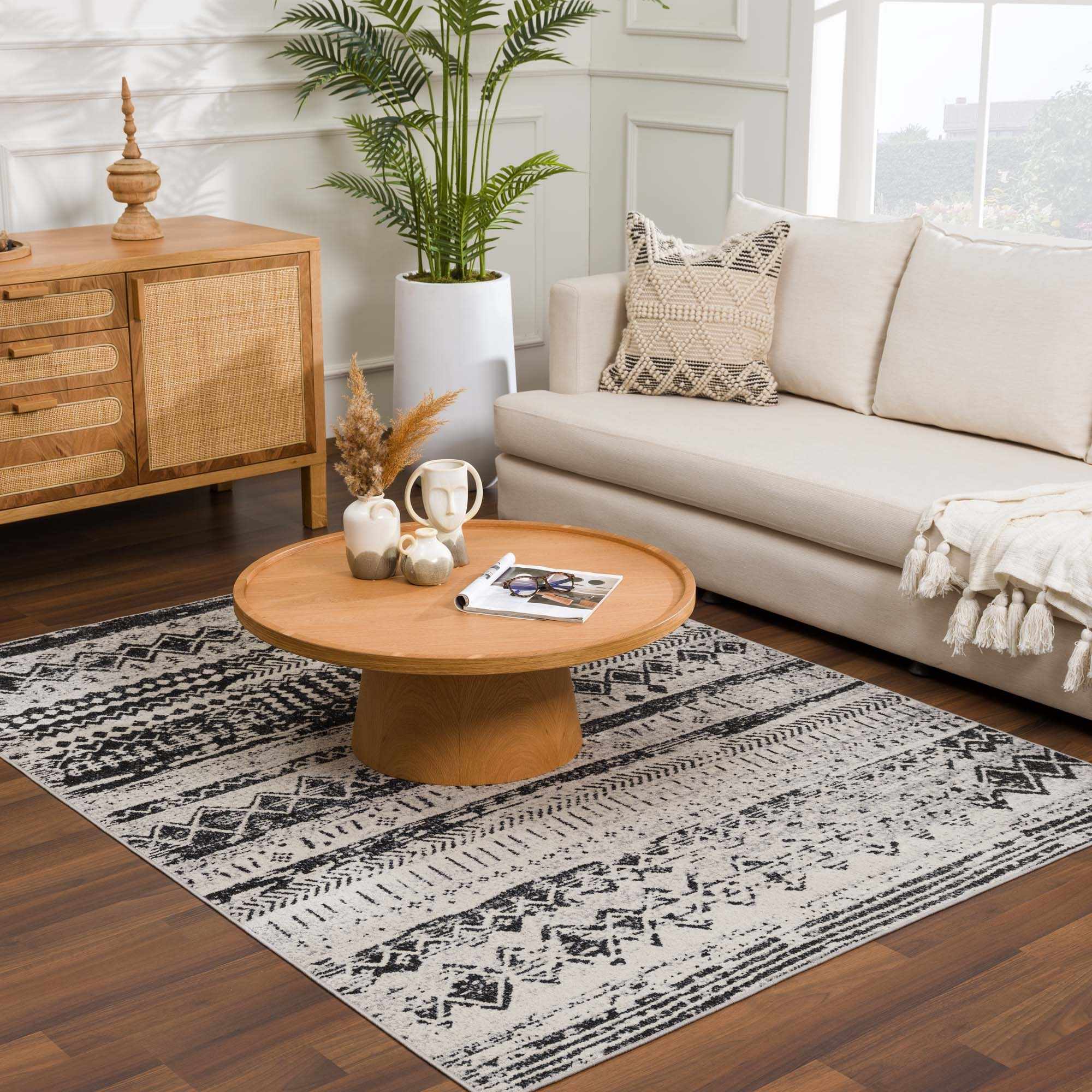 Lyssons Washable Area Rug-2