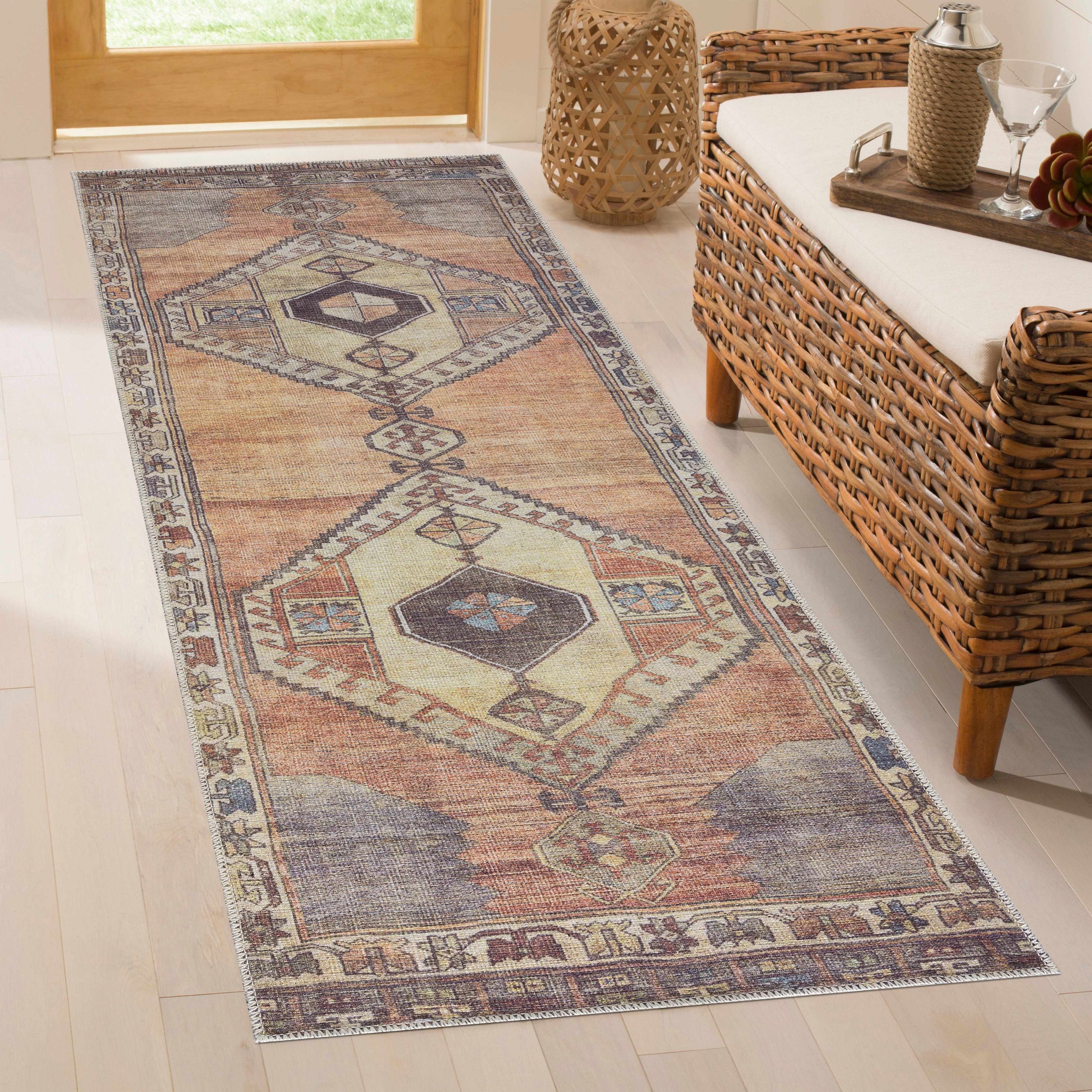 Medinah Washable Area Rug-3