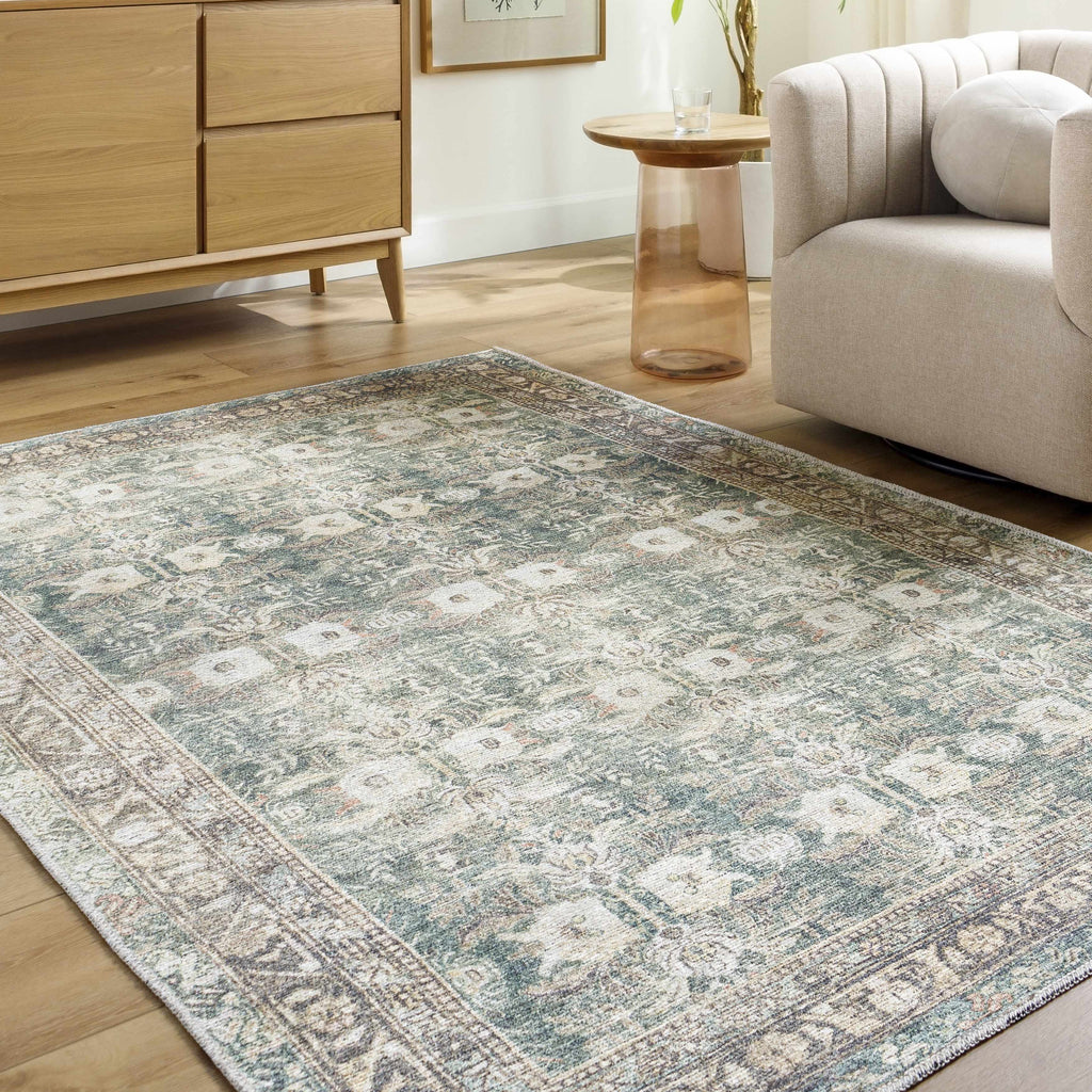 Walta Washable Area Rug-1
