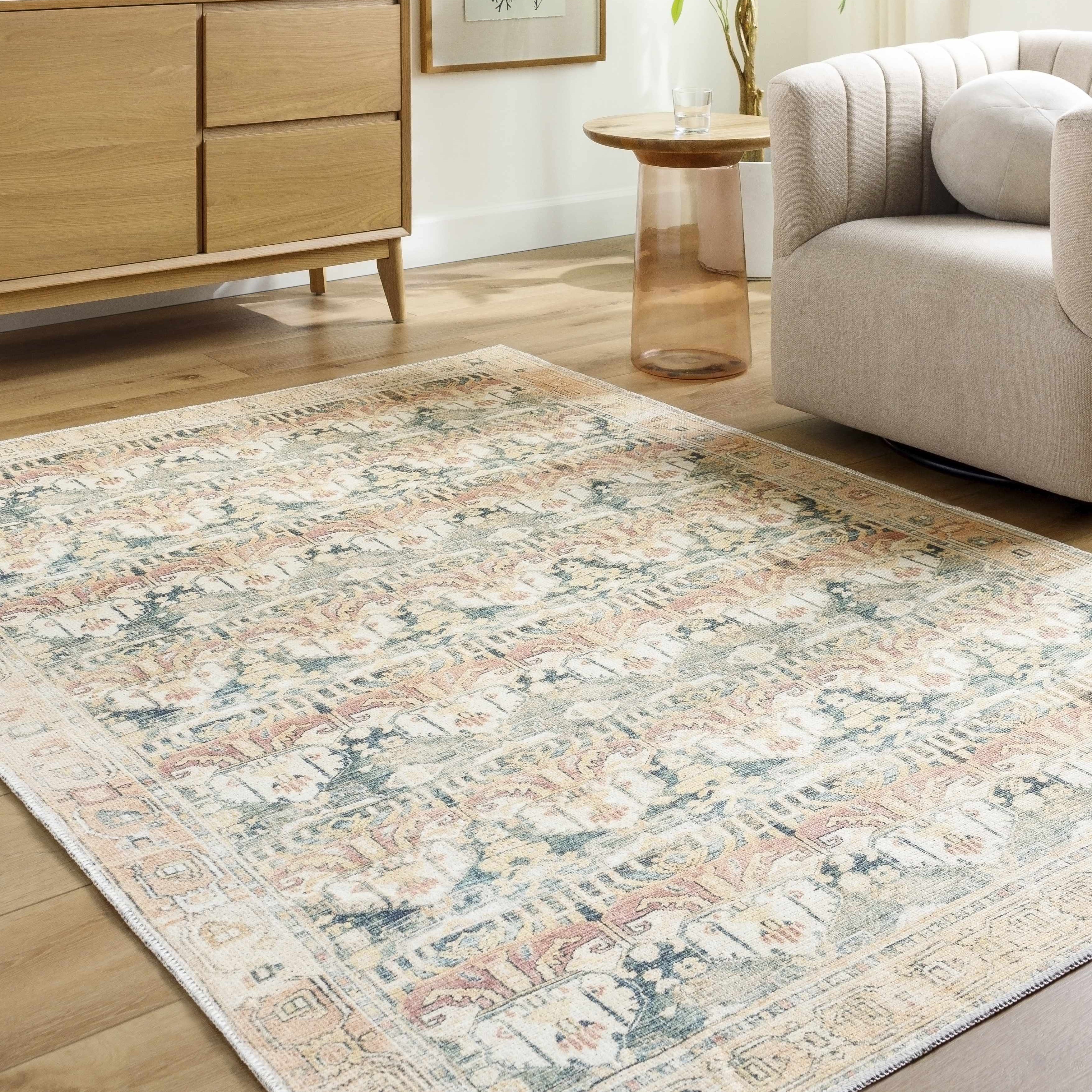 Akello Washable Area Rug-1