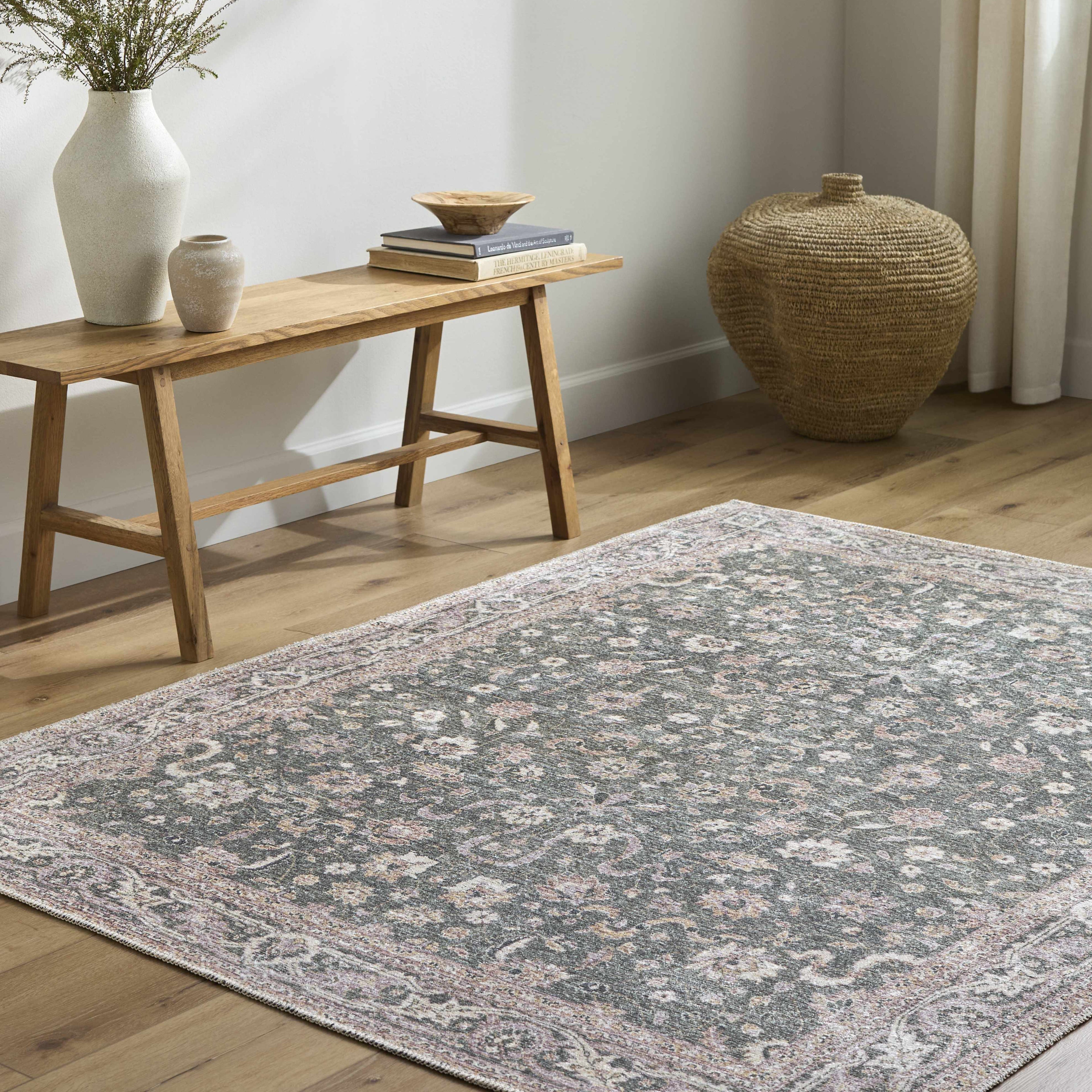 Anando Washable Area Rug-1