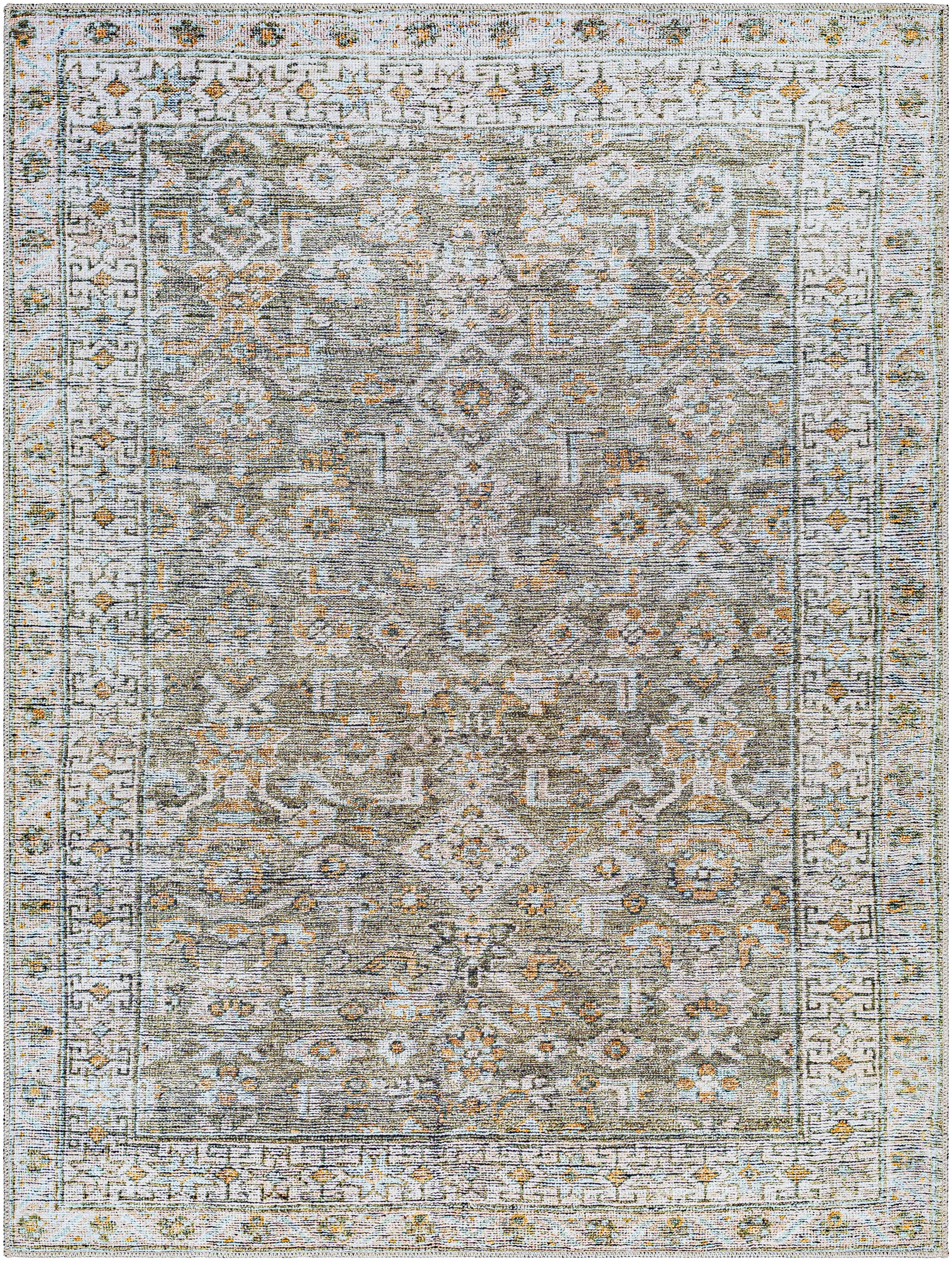 Tisha Washable Area Rug-0