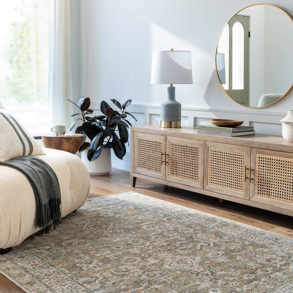 Tisha Washable Area Rug-1