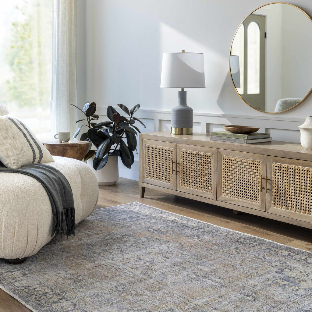 Yachi Washable Area Rug-1