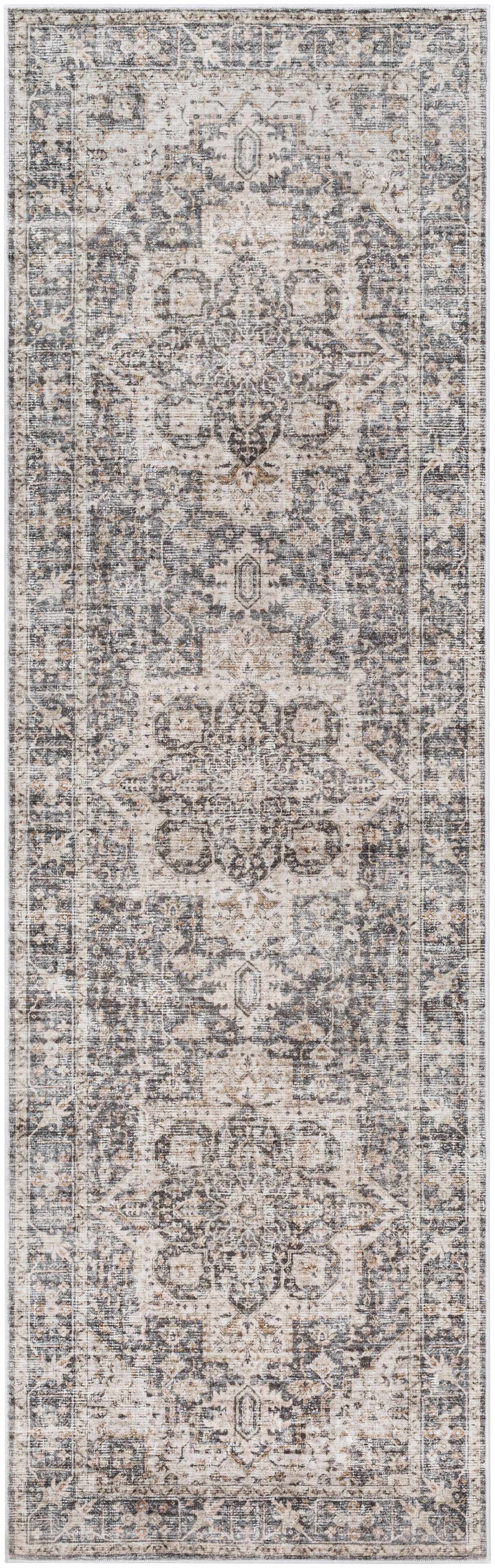 Bevin Washable Area Rug-5