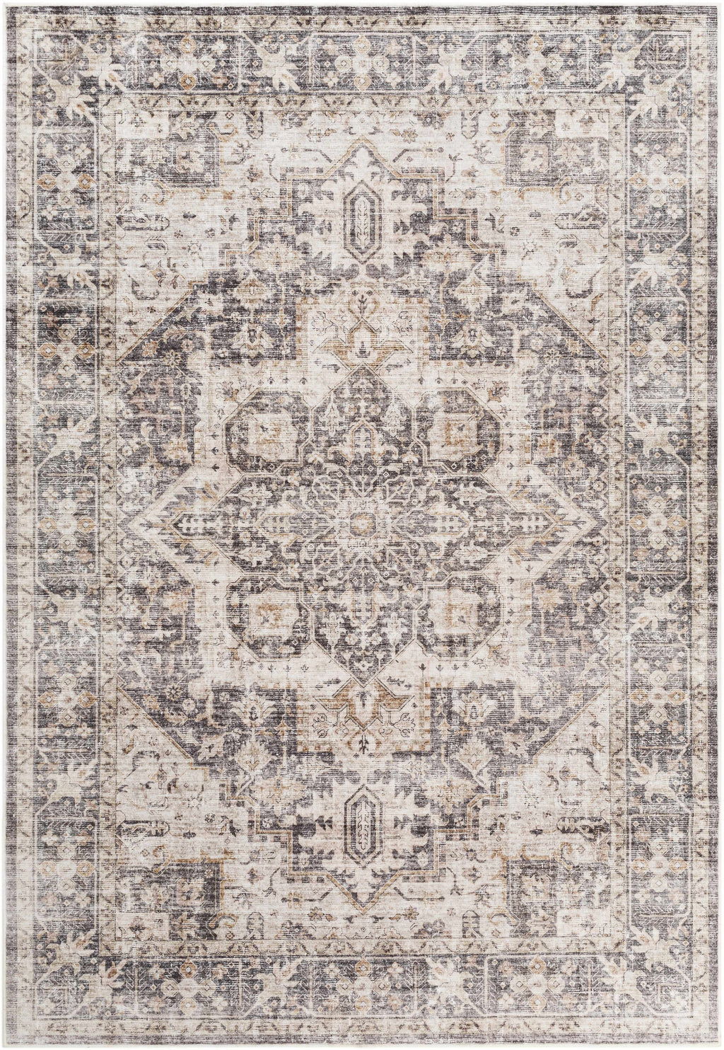 Bevin Washable Area Rug-0