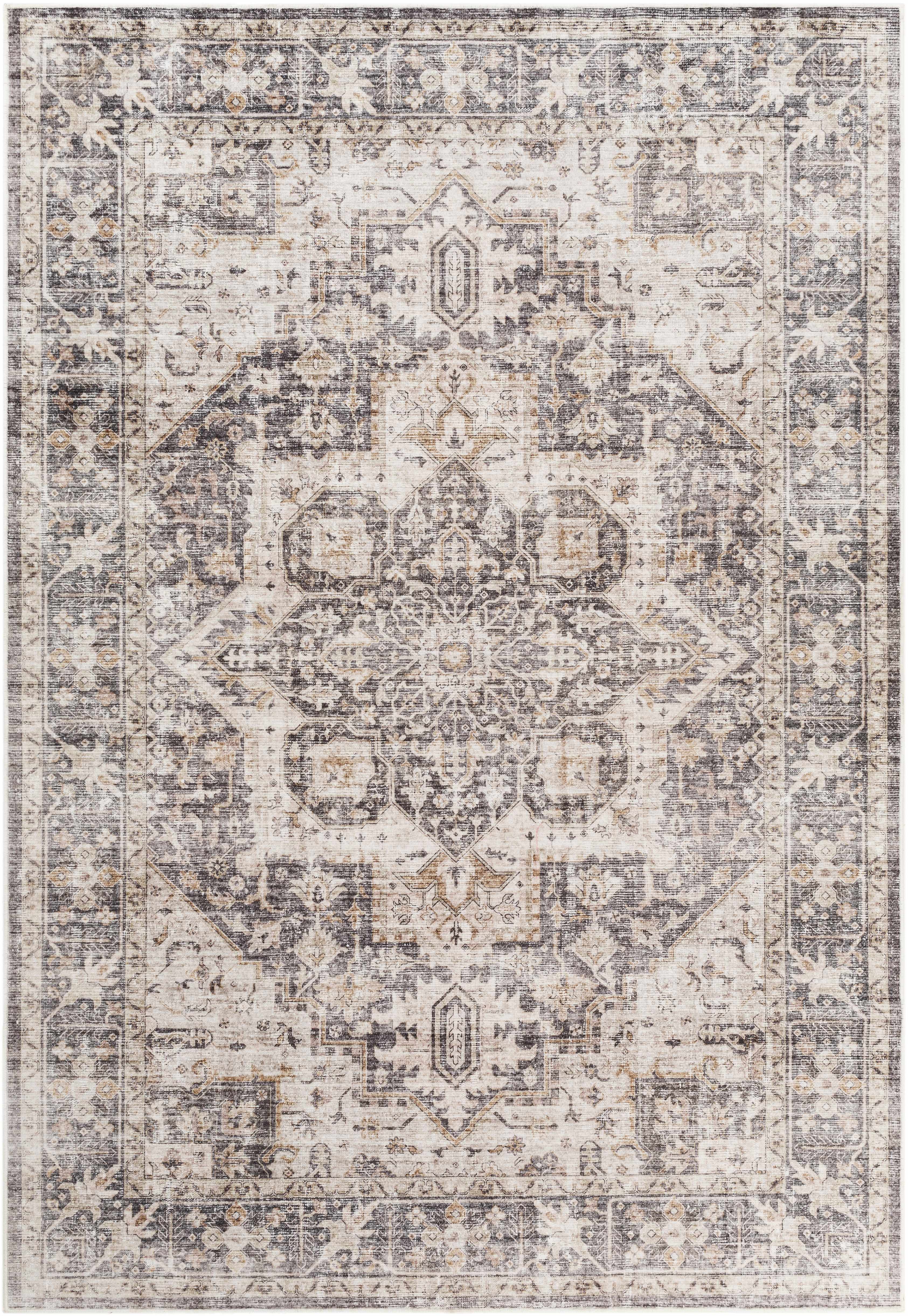 Bevin Washable Area Rug-0