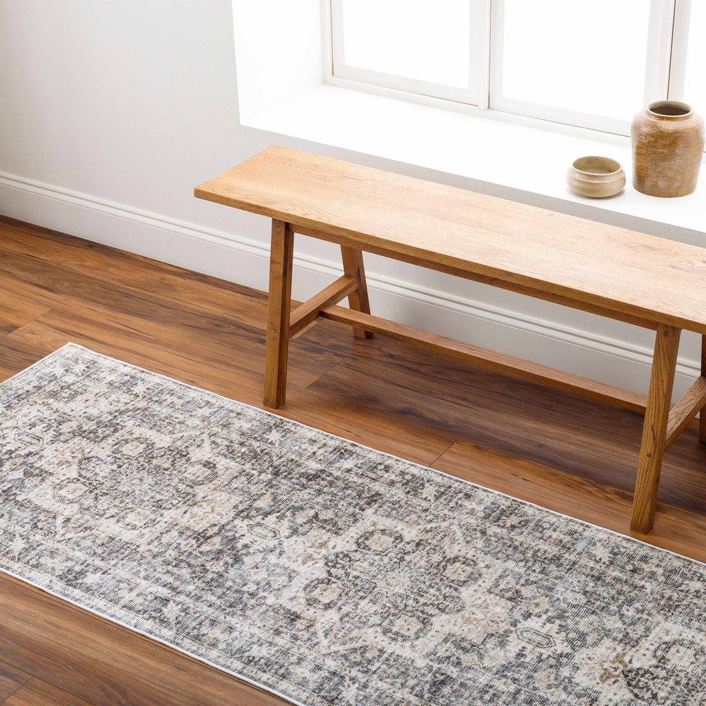 Bevin Washable Area Rug-2