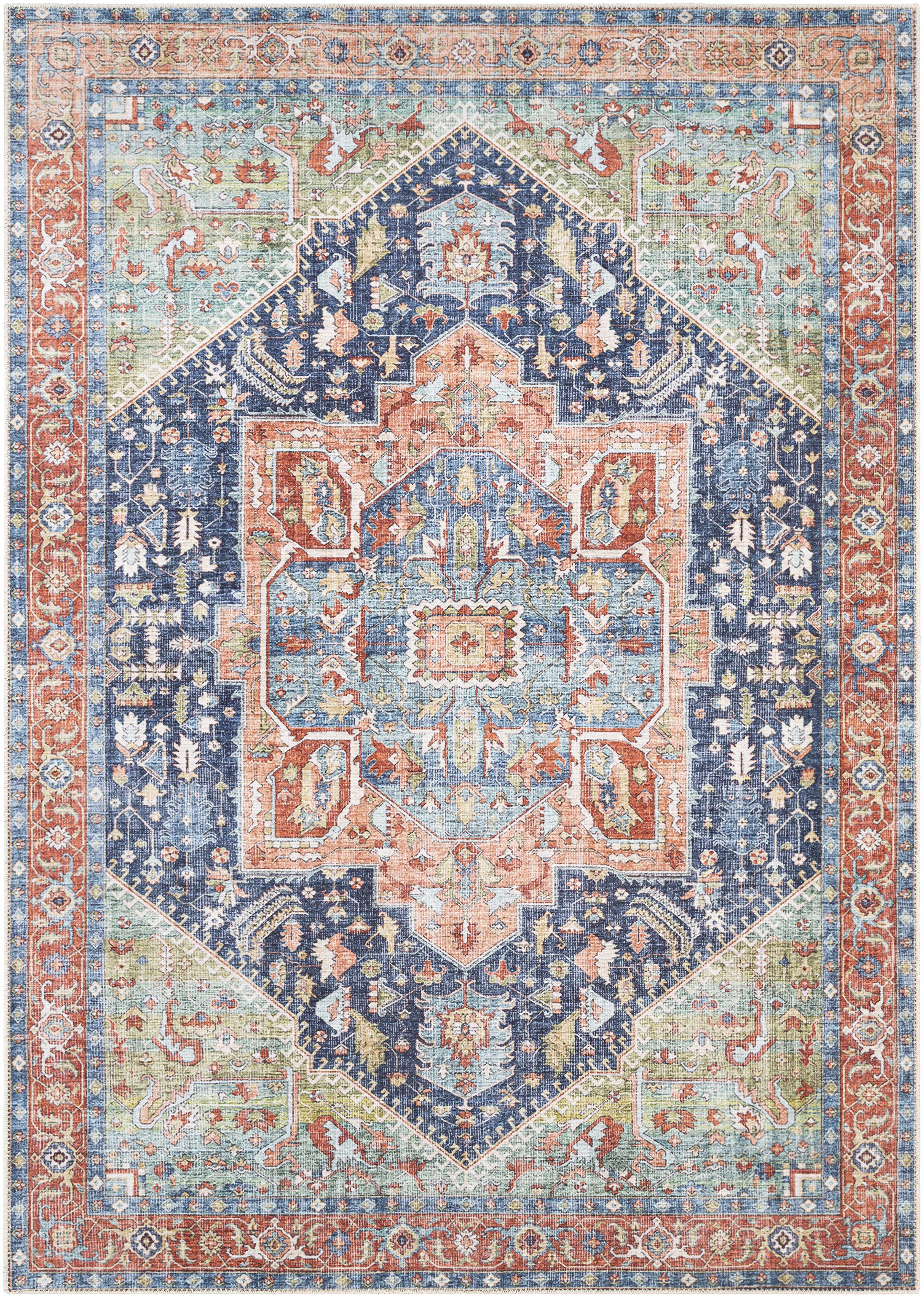 Exira Washable Area Rug-0