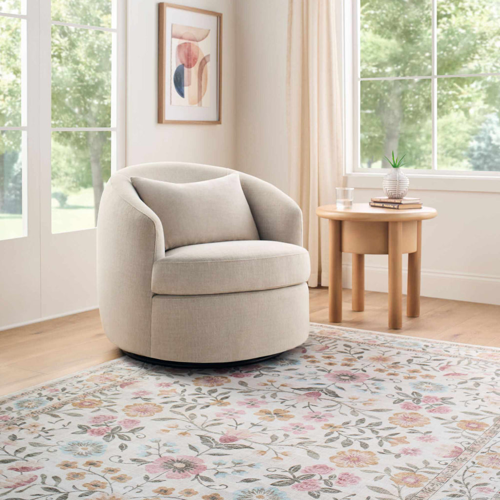 Johnna Washable Area Rug-1