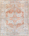 Rust Maayon Washable Rug-0