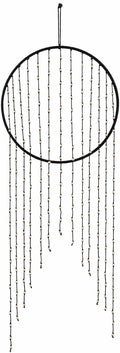 Malacampa Black Beaded Wall Hanging-1