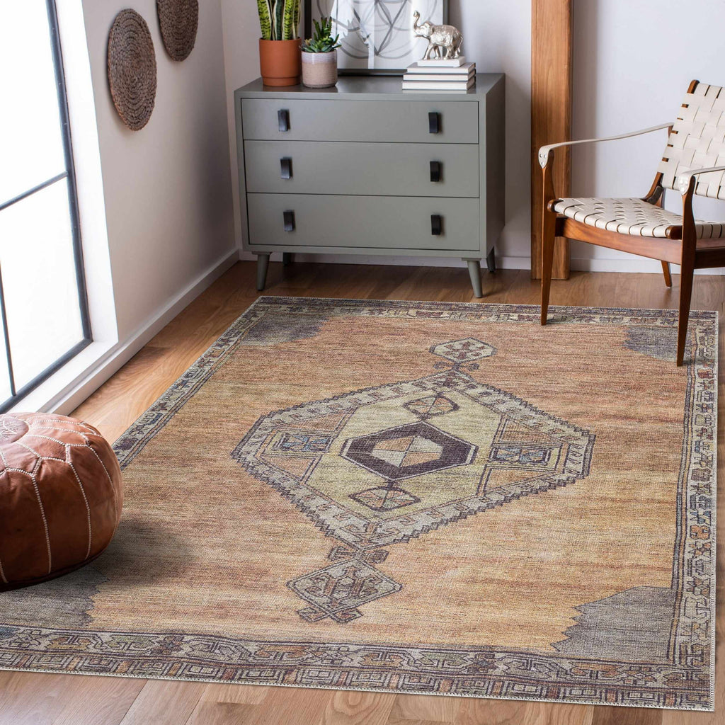 Medinah Washable Area Rug-1