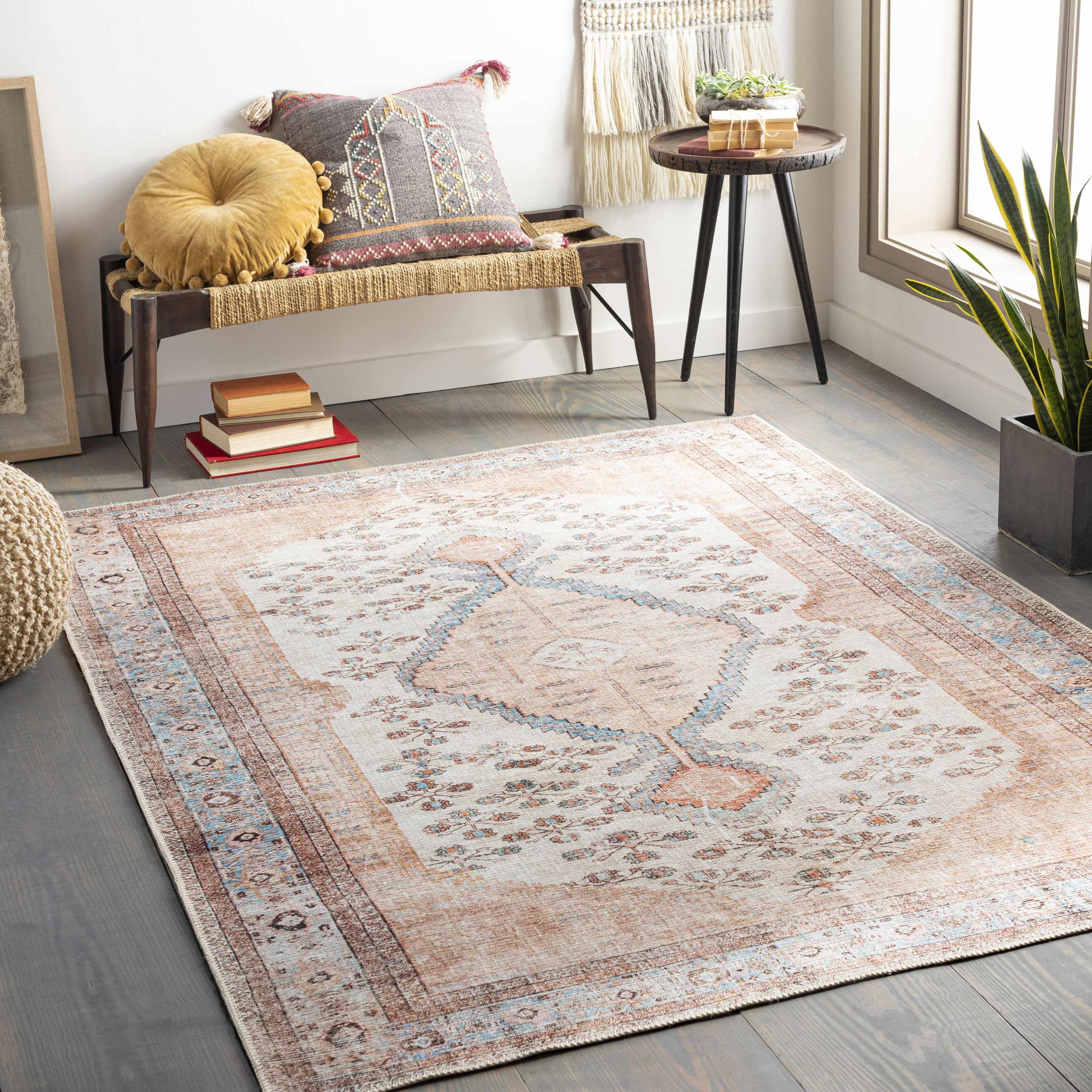 Moora Washable Area Rug-1