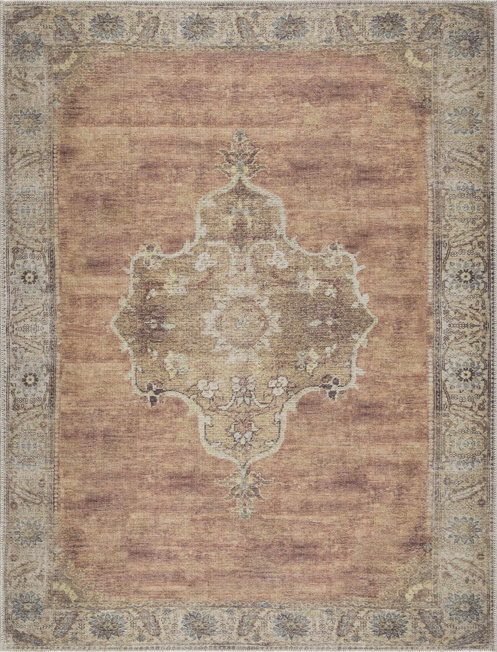 Powhatan Washable Area Rug-0